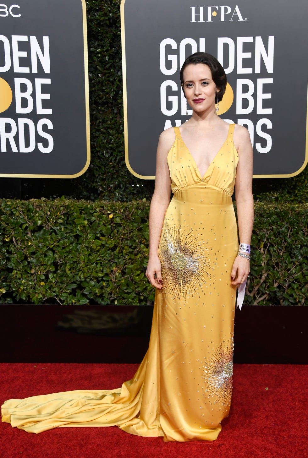 Claire Foy - Golden Globes