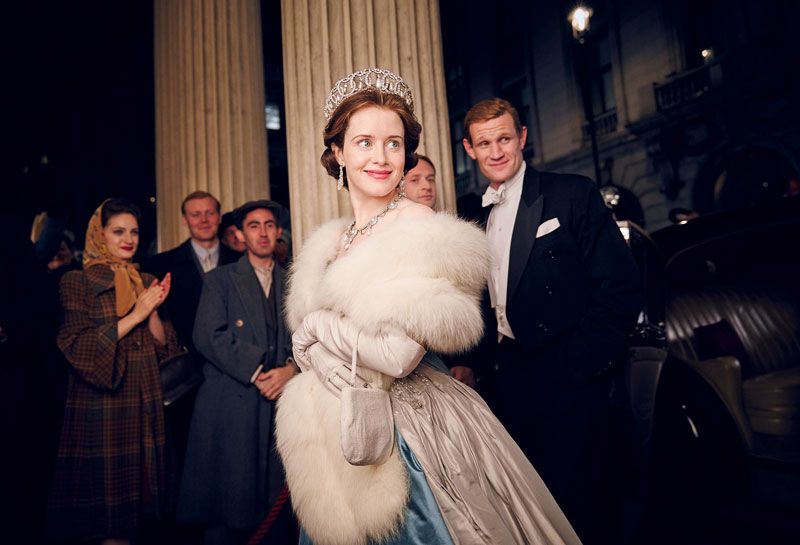 ​Claire Foy in The Crown