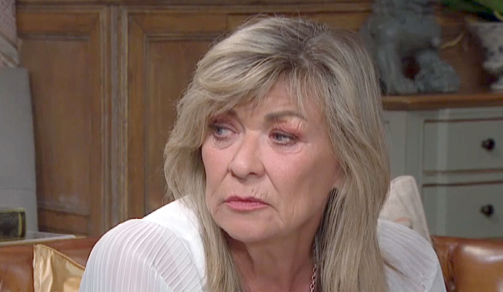 claire king as kim in emmerdale