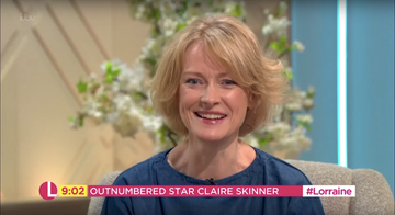 Claire Skinner on Lorraine (September 19)