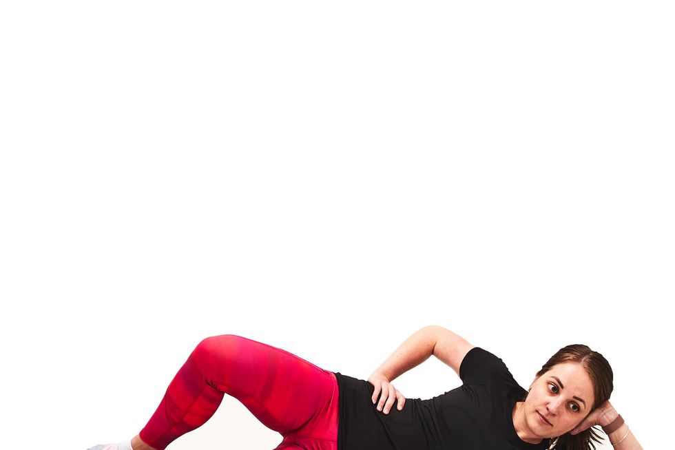 clamshell exercise, glute weakness and pelvic floor health