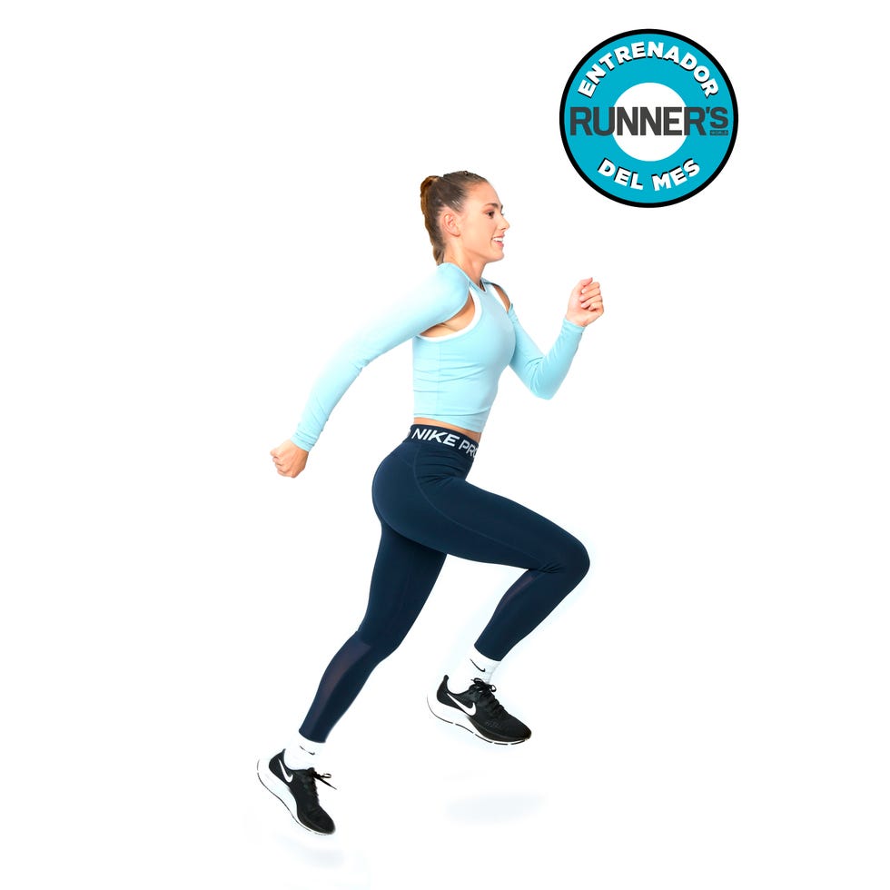 la atleta internacional clara fernández, entrenadora del mes de noviembre 2023 de runner's world