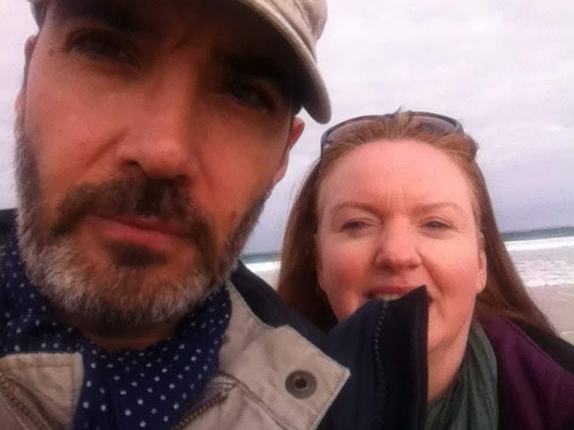 a couple enjoying a day at the beach