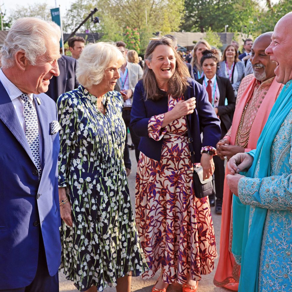 king charles iii at rhs chelsea flower show 2023