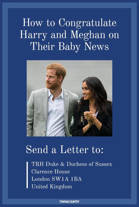 How to send a letter to Prince Harry and Meghan Markle