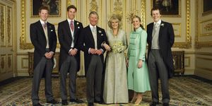 trh prince charles  the duchess of cornwall attend blessing at windsor
