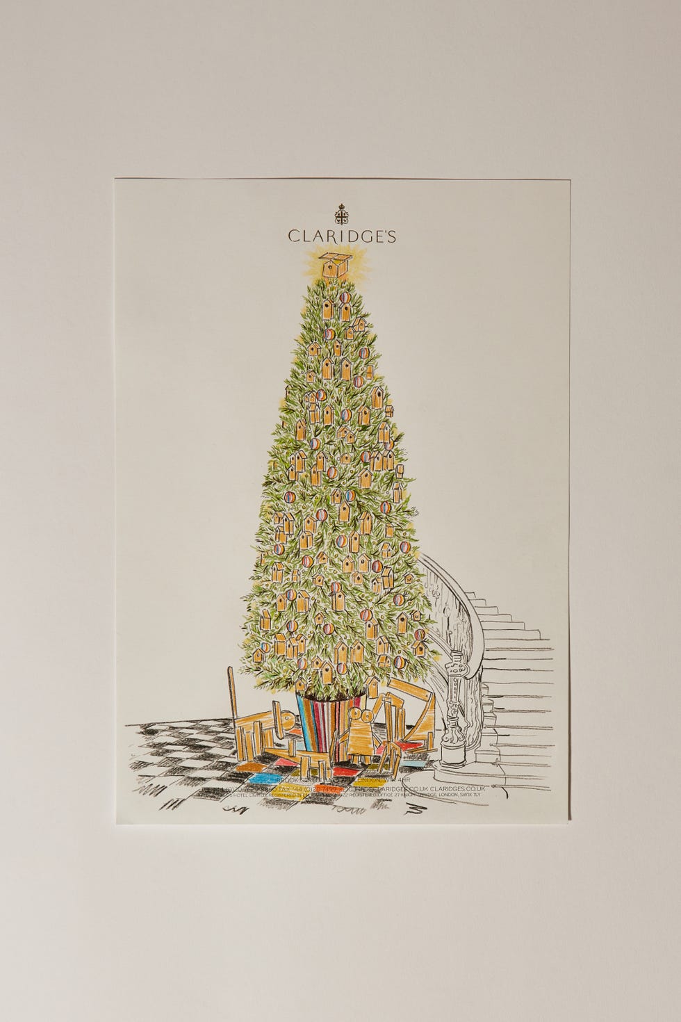 claridge's christmas tree