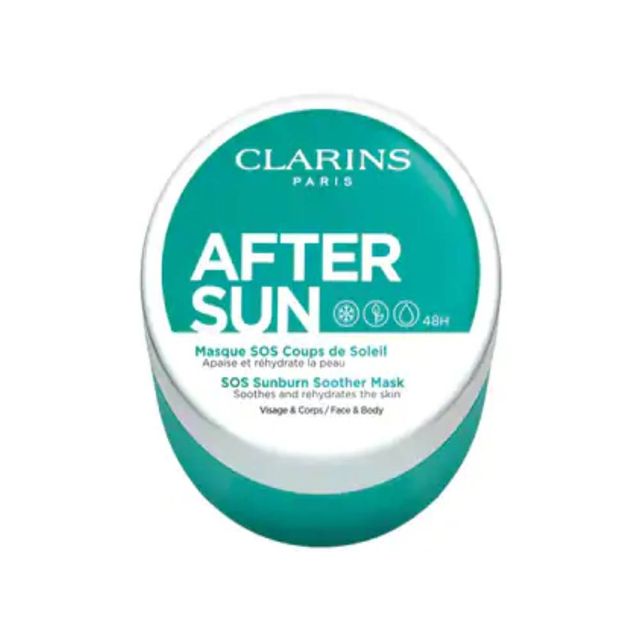 clarins sios sunburn soother mask