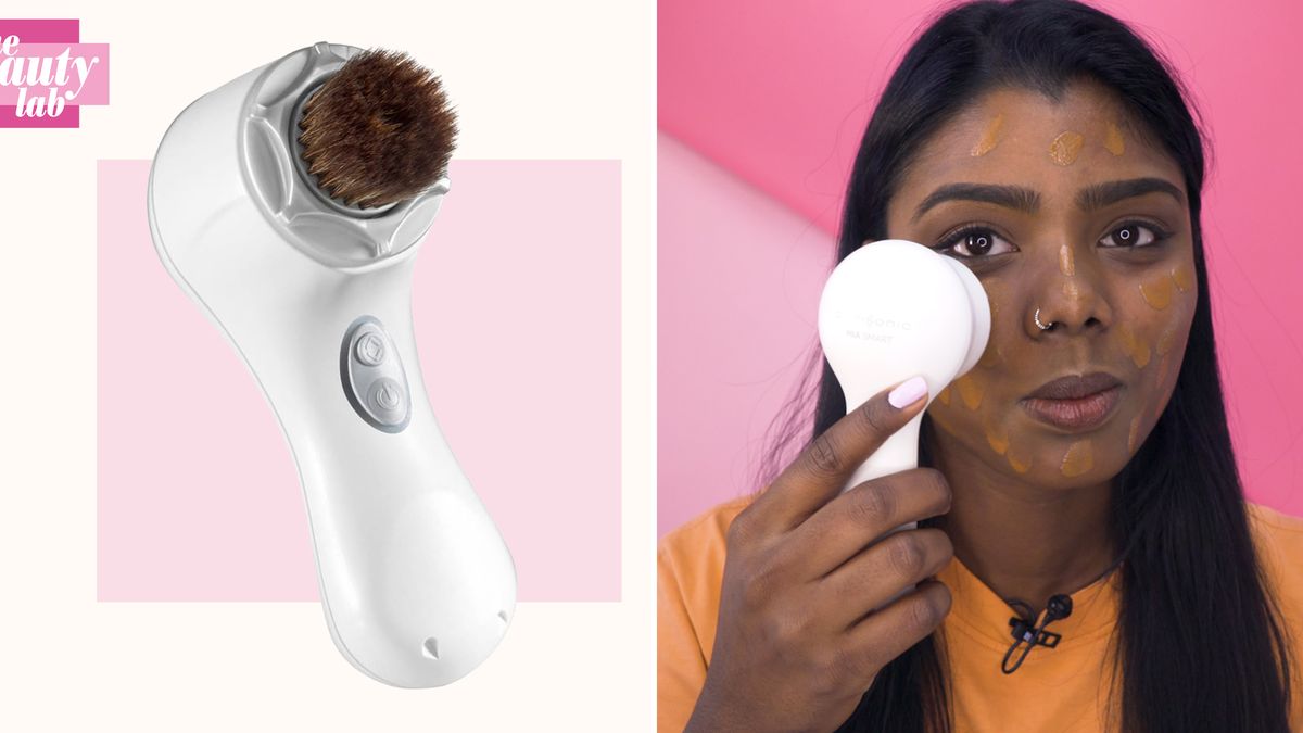preview for The Beauty Lab tries the Clarisonic makeup brush