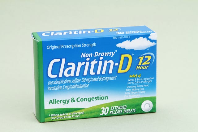 claritin d allergy and congestion medicine