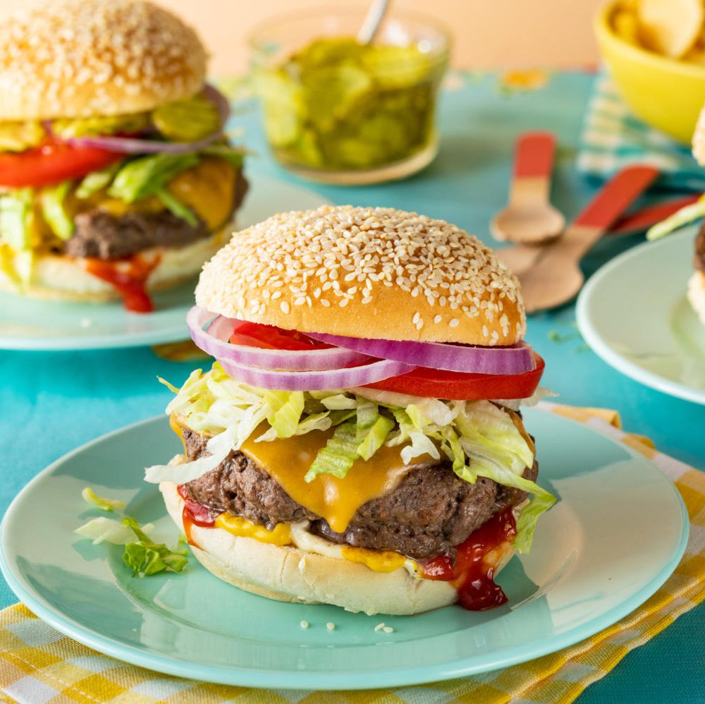 Classic Grilled Cheeseburger