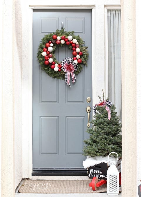 56 Diy Outdoor Christmas Decorations - Best Holiday Porch Decor