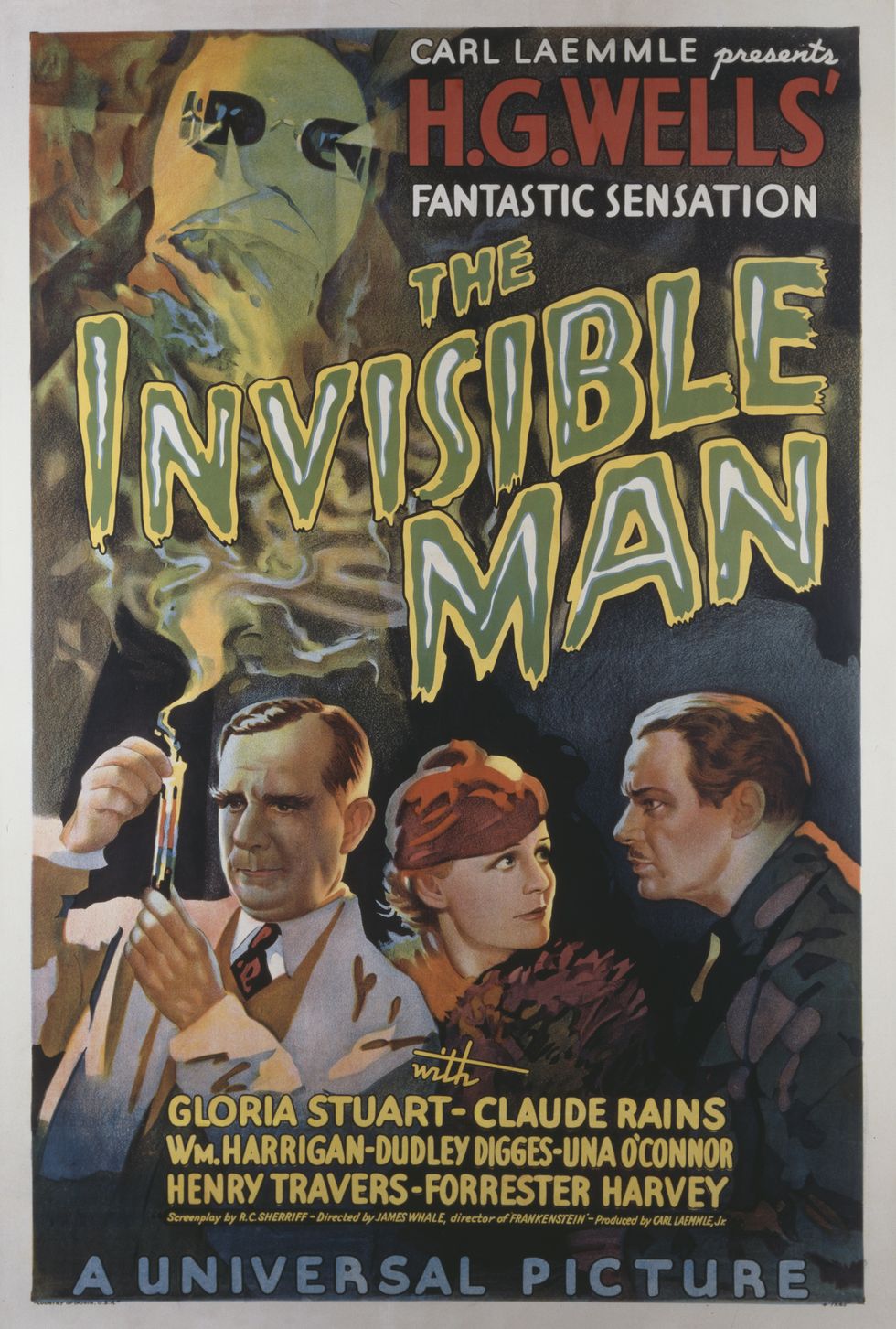 classic horror movies, the invisible man