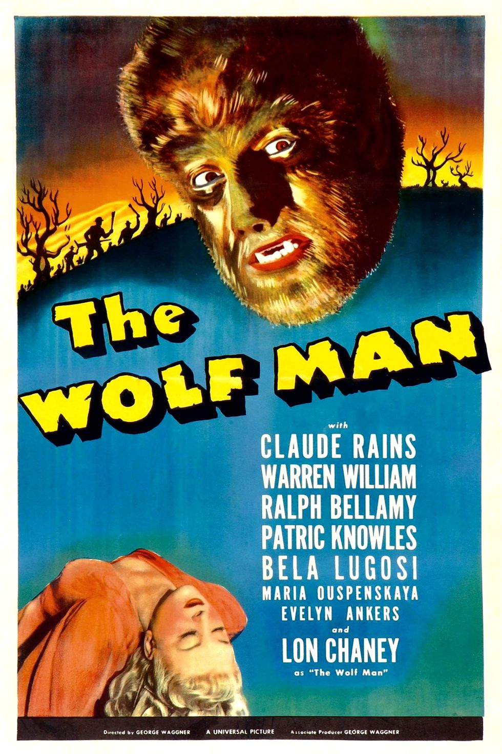classic horror movies, the wolf man