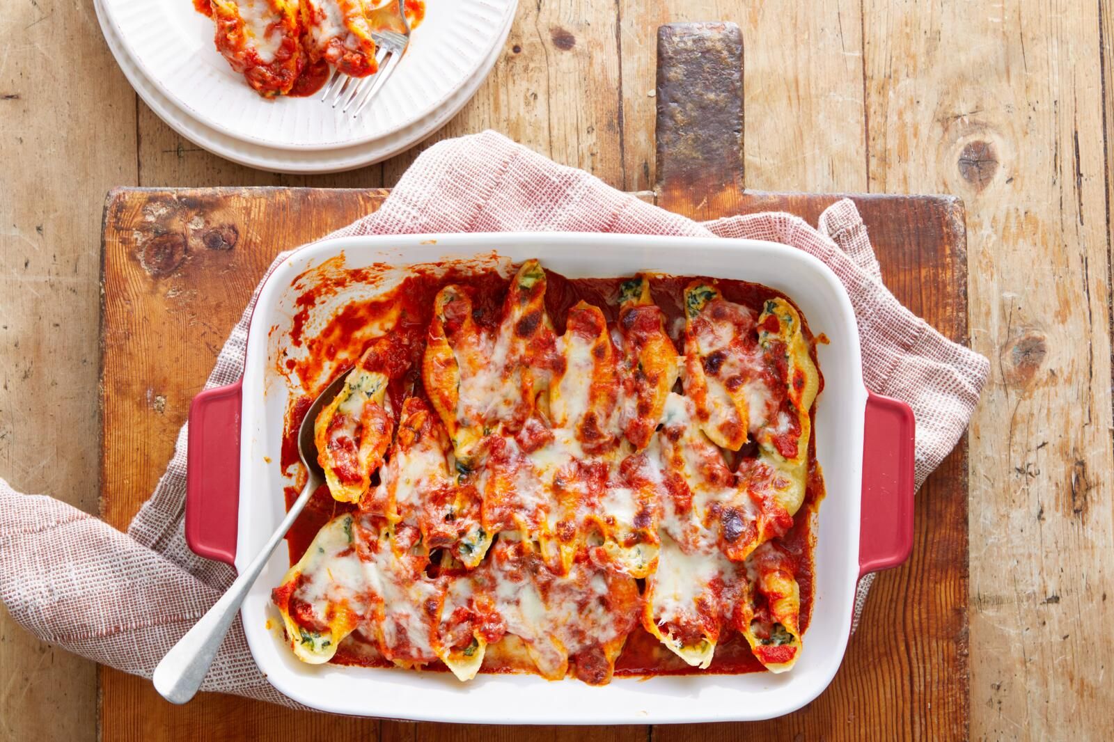 Crazy Good Classic Stuffed Shells - Baker by Nature