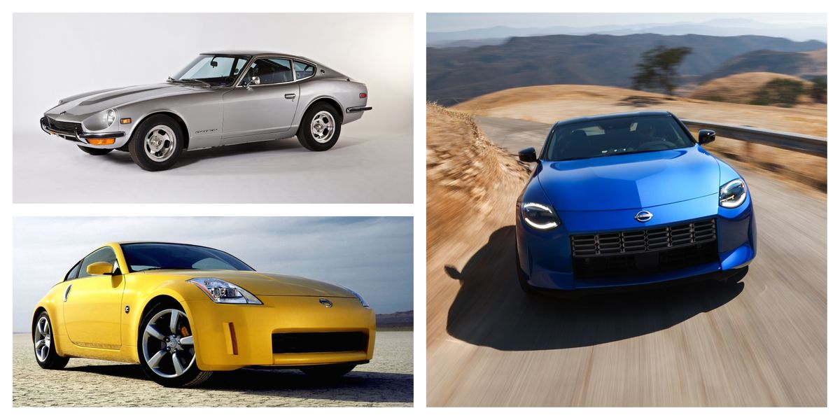 visual history of the nissan z
