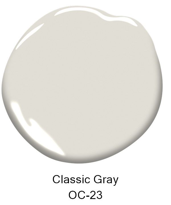 benjamin moore classic gray
