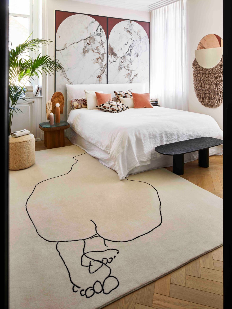 claude cartier nanimarquina home biarritz bedroom