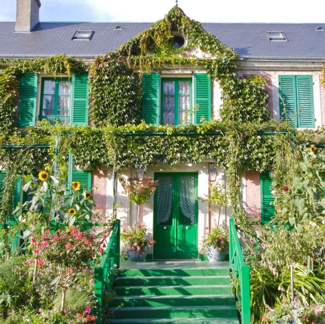 claude monet's house, giverny, normandy, france
