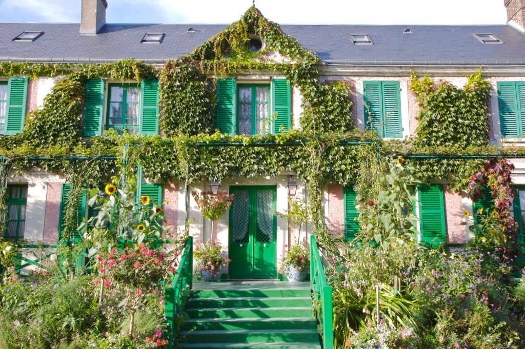 claude monet's house, giverny, normandy, france