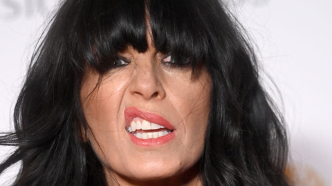claudia winkleman fringe makeover