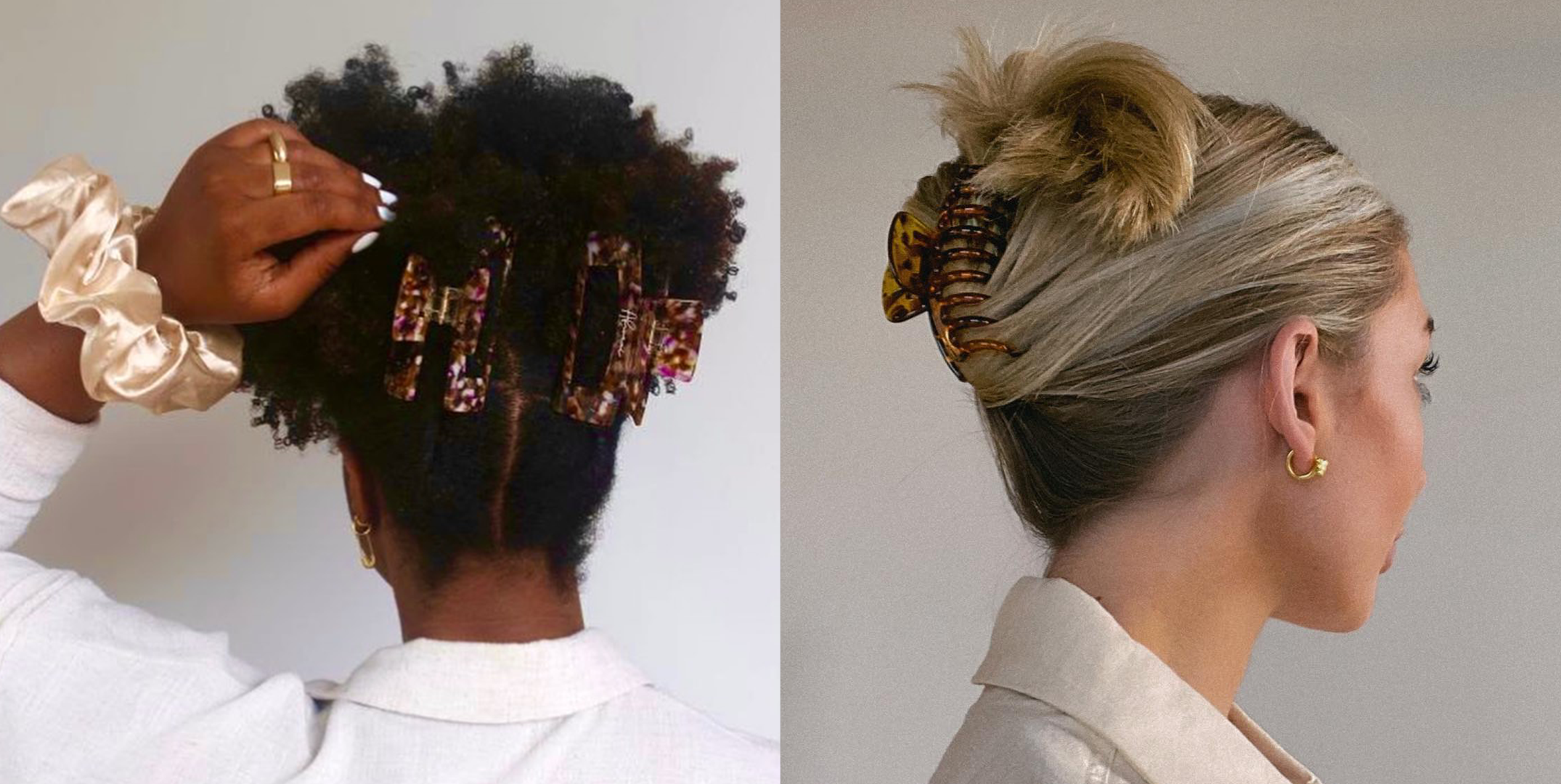Shop The Chunky Hair Clip Trend - DuJour | Hair accessories, Pearl hair clip,  Hair accessories for women