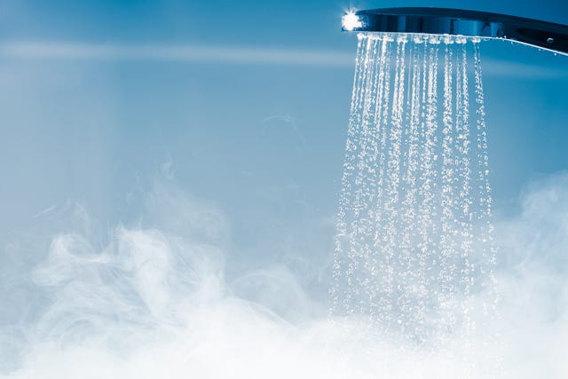 clean shower whilst showering