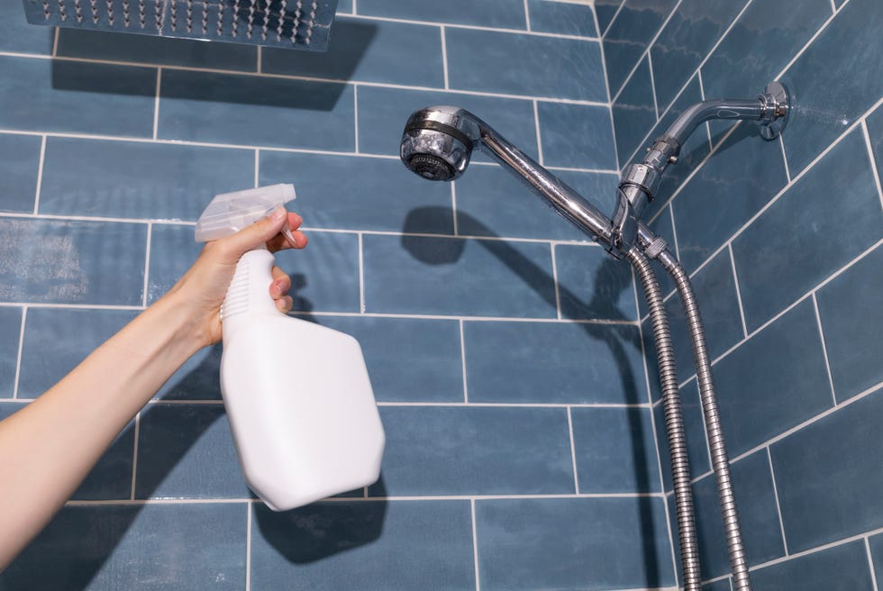 clean shower whilst showering