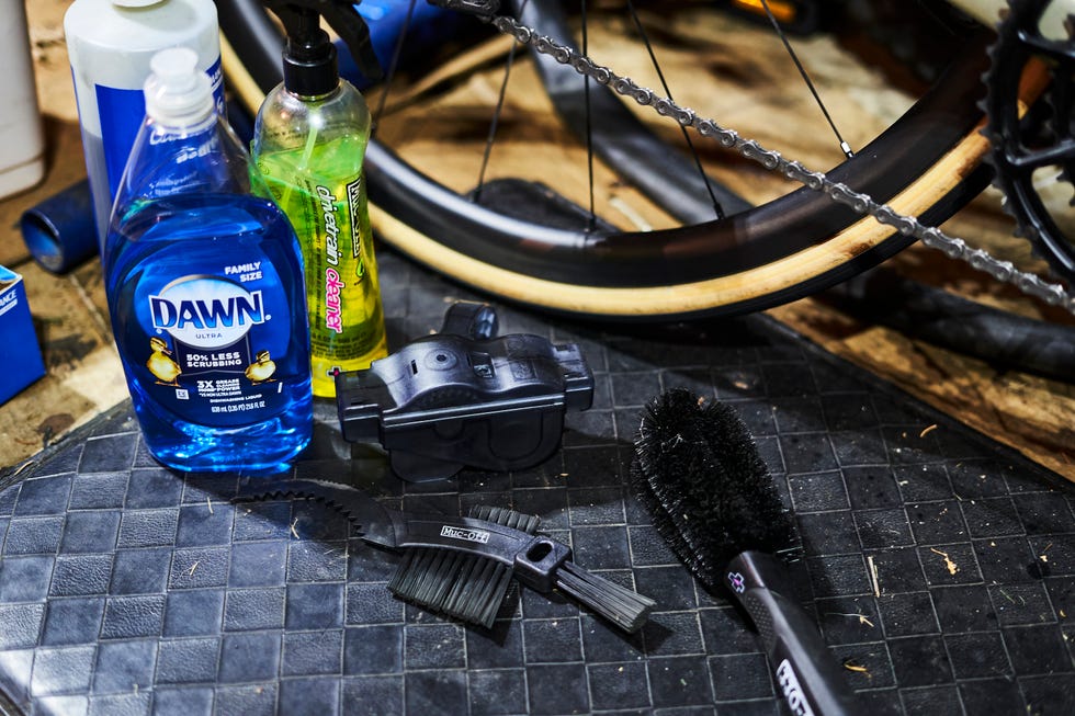 how to clean your bike chain