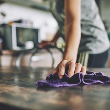 cleaning of the house and apartment.
