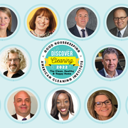 panelists and moderators  from 2022 good housekeeping and american cleaning institute discover cleaning summit