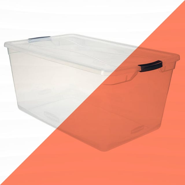 12 Pack ] Multi-Use Clear Bins for Organizing - Fridge