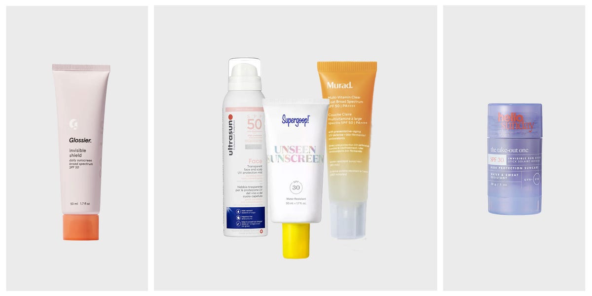 Best clear facial sunscreens | 10 Top clear suncreams for face