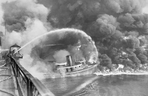 Fire on the Cuyahoga River