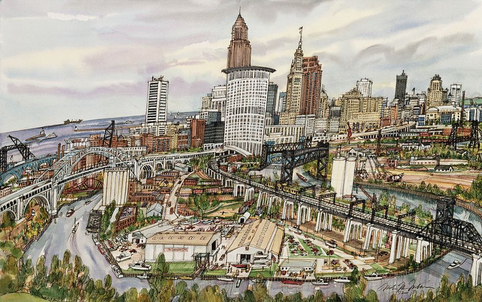 Cleveland, Ohio by Mark McMahon