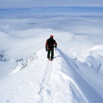 monte bianco: trekking