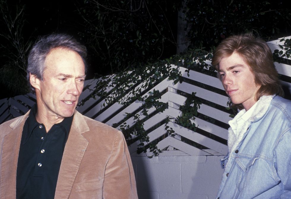 Clint Eastwood e il fiiglio Kyle