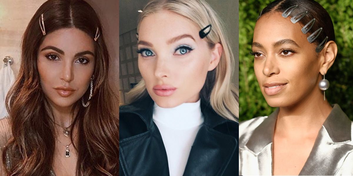 15 Easy Hairstyles You Can Do With a Hair Clip  Who What Wear