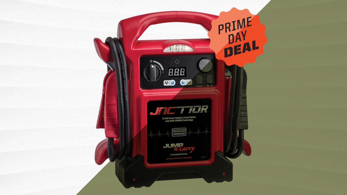 The Best Prime Day Portable Jump Starter Deals 2023: Save Up to 50% Ahead  of 's Big Deal Days
