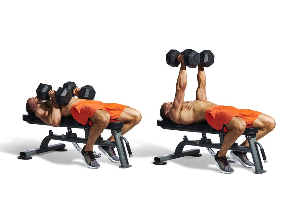 How to do the incline dumbbell press