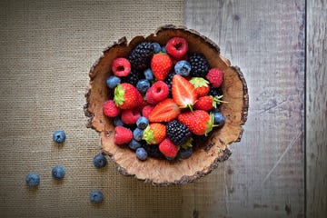 eat lots of vitamin c rich berries to boost your immune system