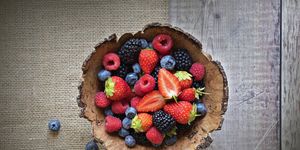 eat lots of vitamin c rich berries to boost your immune system
