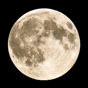close up image of full moon as seen in the northern hemisphere