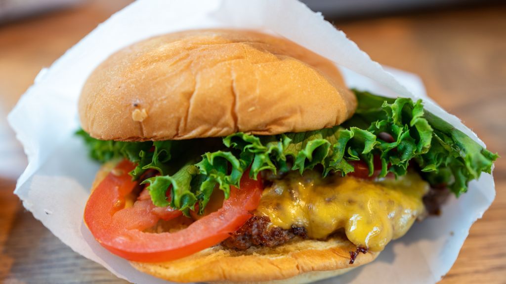 shake shack cheeseburger