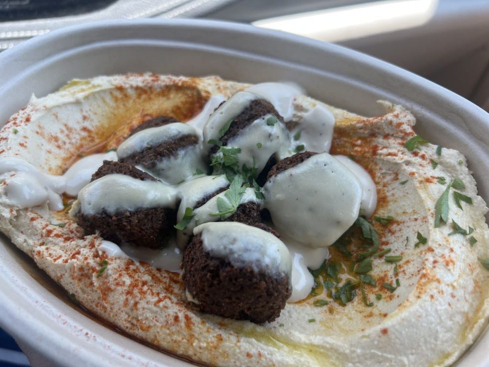 pomella restaurant falafel
