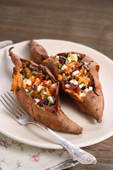 high protein breakfast sweet potato