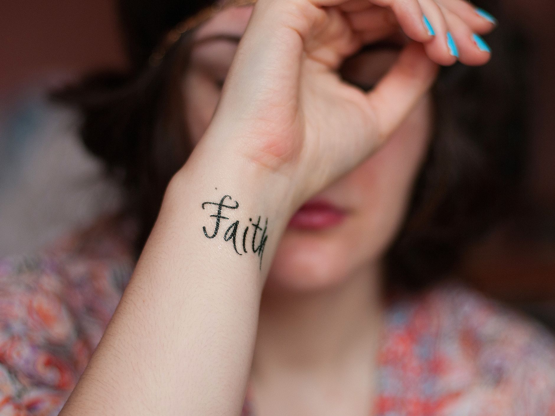 religious wrist tattoos for girls