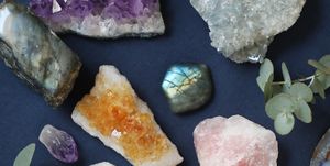 close up of gemstones