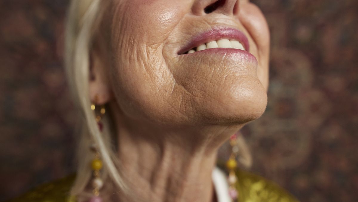 This 'second skin' goes on over your real skin to smooth wrinkles