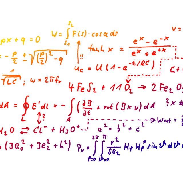 Close-Up Of Mathematics Solution